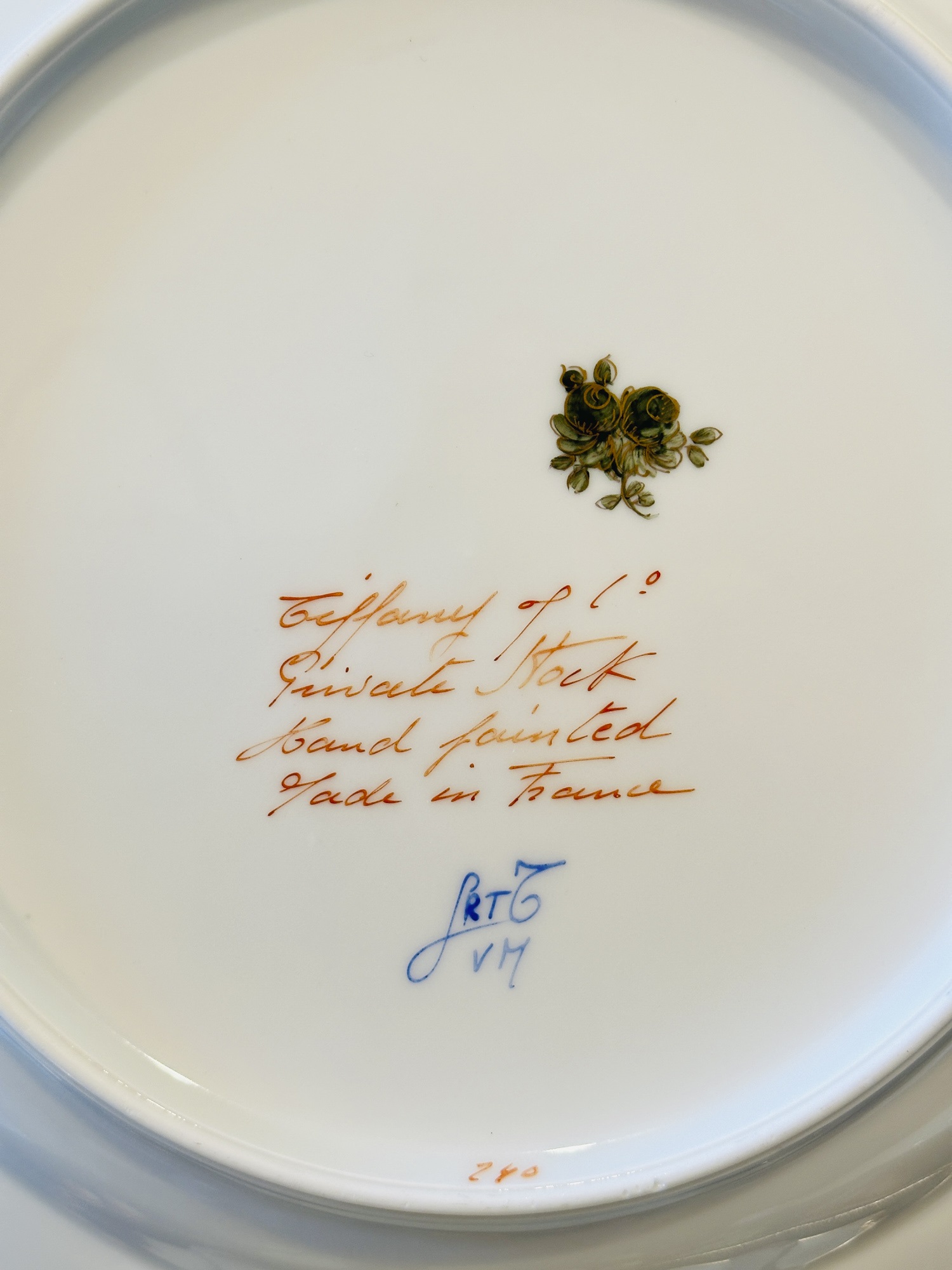 Lot 1147 - Tiffany & Co. for Le Tallec Porcelain