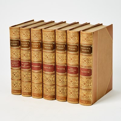 Lot 134 - An early collected edition of the work of the Brontes.