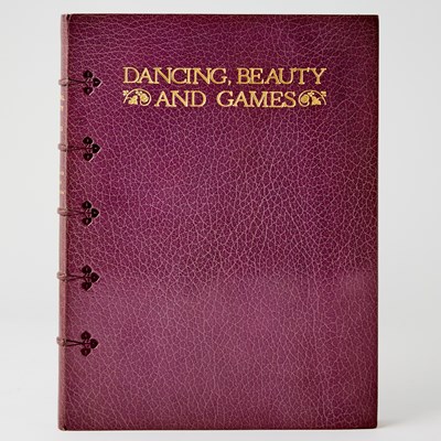 Lot 600 - Finely bound in purple morocco by Sangorski & Sutcliffe