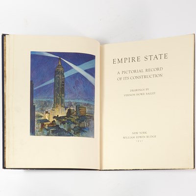 Lot 346 - An Art Deco publication celebrating the Empire State Building