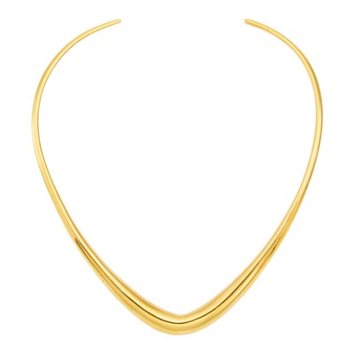 Lot 1201 - Michael Good Gold Torque Necklace