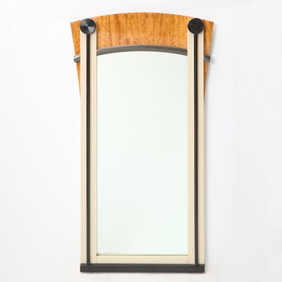 Lot 396 - Dakota Jackson Maple and Resin Mirror