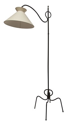 Lot 142 - Wrought Iron Floor Lamp