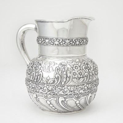 Lot 300 - American Sterling Silver Water Pitcher