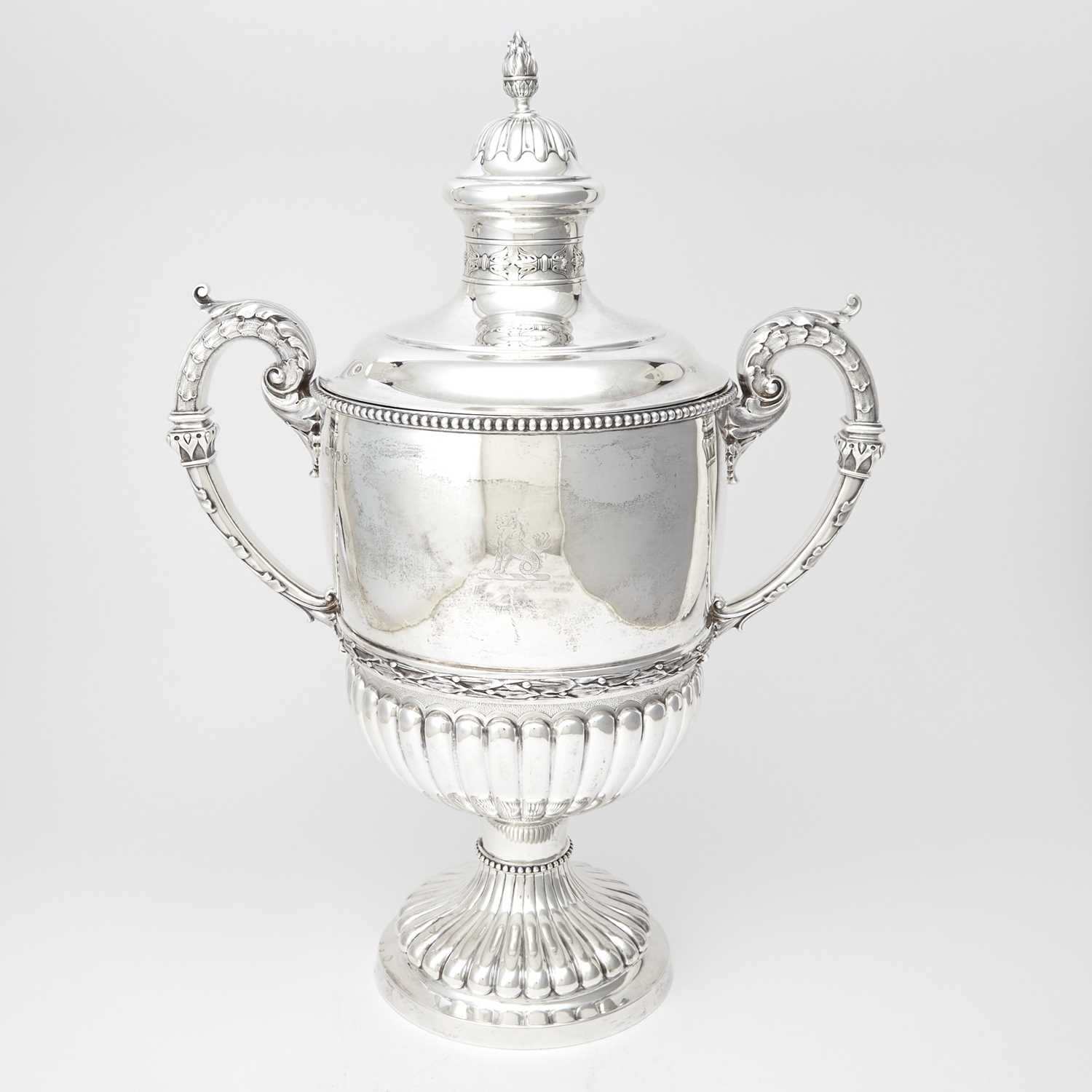 Lot 262 - Victorian Sterling Silver Covered Cup