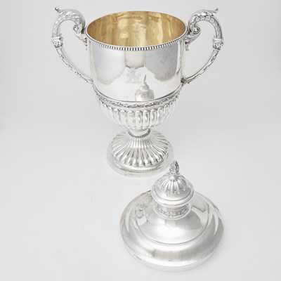 Lot 262 - Victorian Sterling Silver Covered Cup