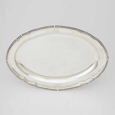 Lot 520 - George III Sterling Silver Platter