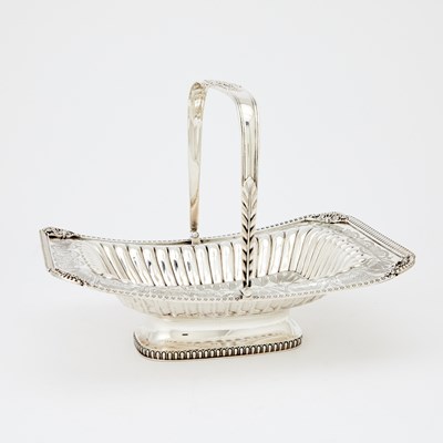 Lot 522 - George III Sterling Silver Cake Basket