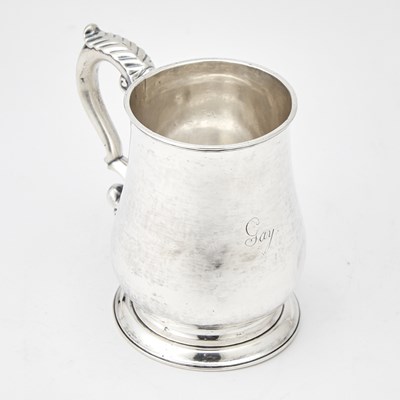 Lot 550 - American Coin Silver Mug