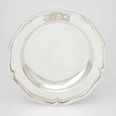 Lot 534 - Victorian Sterling Silver Soup Plate