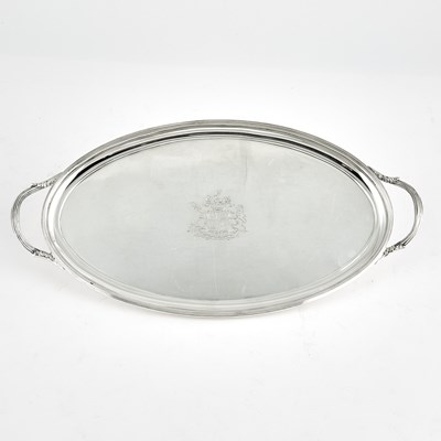 Lot 535 - Victorian Sterling Silver Drinks Tray