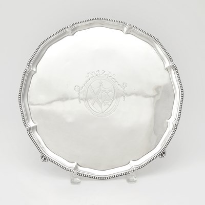 Lot 212 - George III Sterling Silver Salver