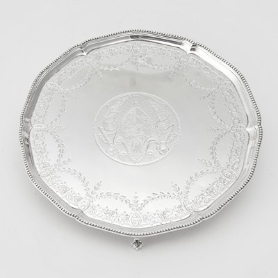 Lot 511 - George III Sterling Silver Salver