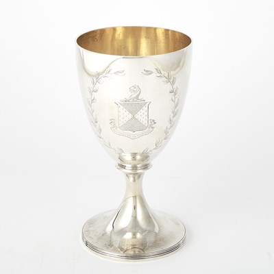 Lot 228 - George III Sterling Silver Oversized Goblet