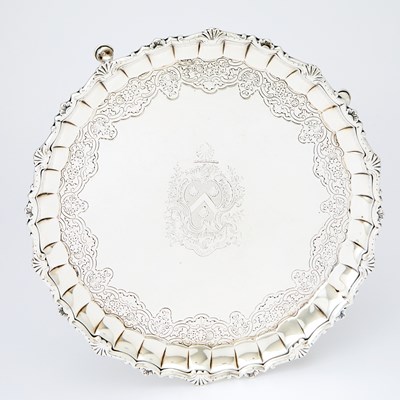 Lot 196 - George III Sterling Silver Salver