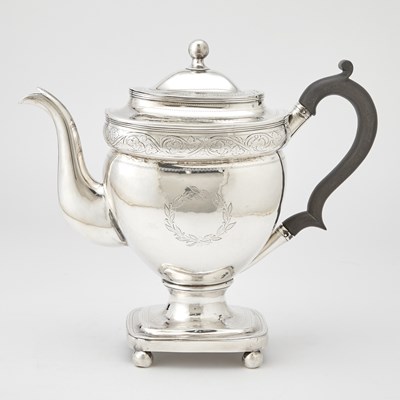 Lot 229 - George III Irish Sterling Silver Teapot