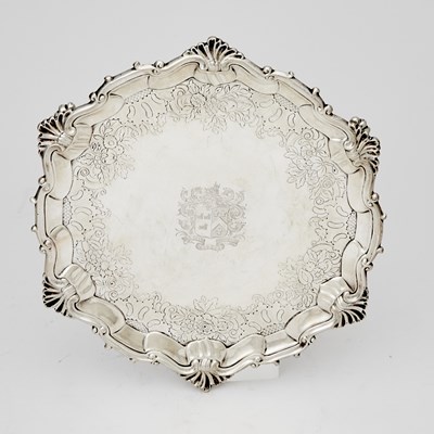 Lot 508 - George III Sterling Silver Salver