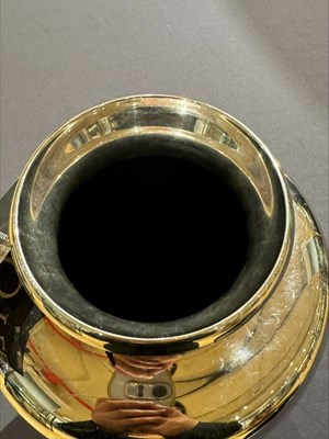 Lot 624 - A Japanese Silver and Mixed Metal Vase