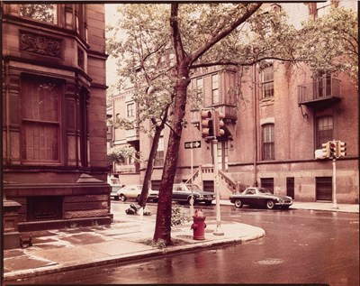 Lot 230 - Stephen Shore, 21st St. and Spruce St., Philadelphia, Pennsylvania, 6/21/74