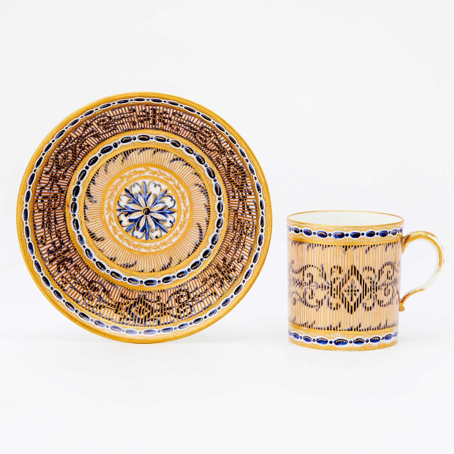 Lot 437 - Sèvres Porcelain Cup and Saucer