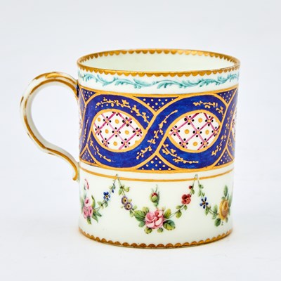 Lot 607 - Sèvres Porcelain Cup and Saucer