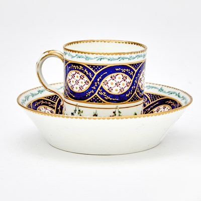 Lot 607 - Sèvres Porcelain Cup and Saucer