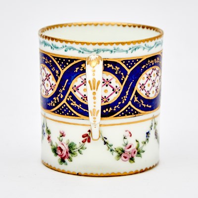 Lot 607 - Sèvres Porcelain Cup and Saucer