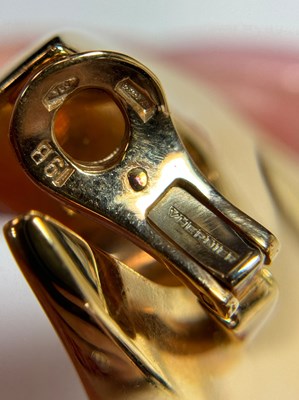 Lot 40 - Vhernier Pair of Gold Earclips