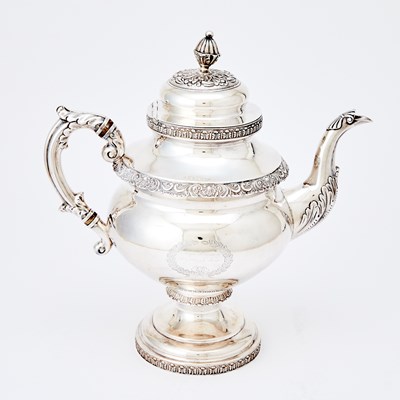 Lot 212 - Federal Silver Coffee Pot