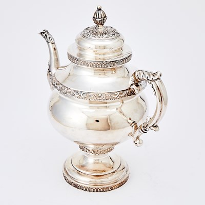 Lot 212 - Federal Silver Coffee Pot
