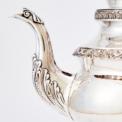 Lot 212 - Federal Silver Coffee Pot