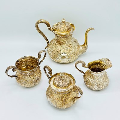 Lot 1137 - Baltimore Sterling Silver Tea Service