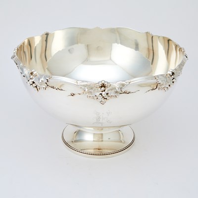 Lot 233 - Whiting Sterling Silver Punch Bowl