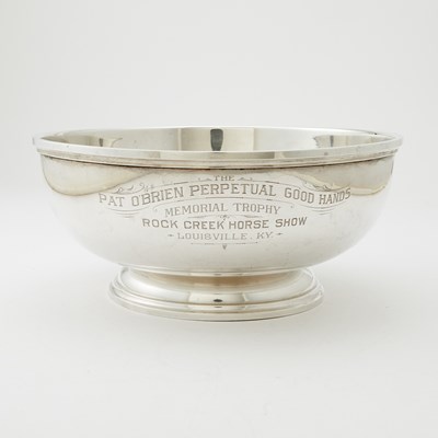 Lot 102 - S. Kirk & Son Sterling Silver Trophy Centerpiece Bowl