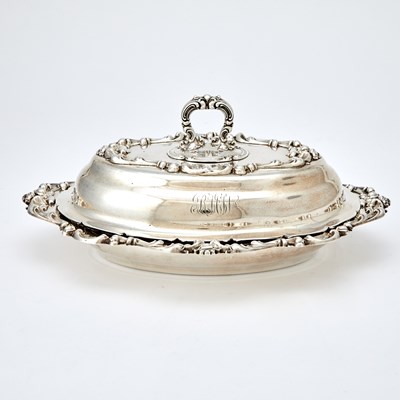 Lot 96 - Frank M. Whiting Sterling Silver Covered Entrée Dish