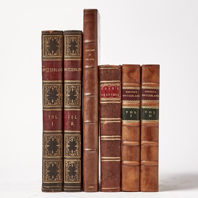 Lot 25 - Four antiquarian titles on Switzerland