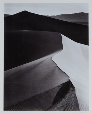 Lot 151 - Ansel Adams, Sand Dunes, Sunrise, Death Valley National Monument, California, 1948