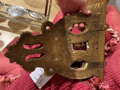 Lot 234 - Pair of Regence Giltwood Wall Brackets