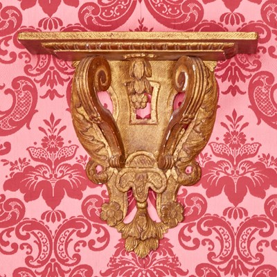 Lot 234 - Pair of Regence Giltwood Wall Brackets