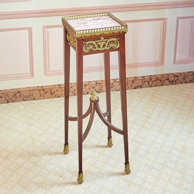 Lot 94 - Louis XVI Style Gilt Bronze Mounted Mahogany Stand