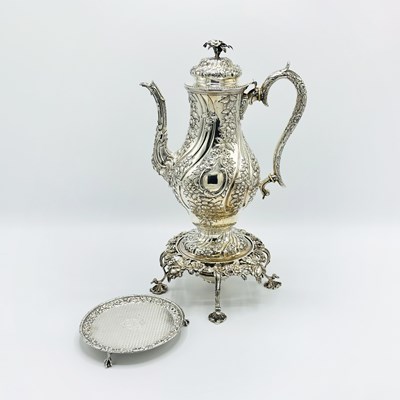 Lot 1132 - S. Kirk & Son Sterling Silver Kettle-on-Stand