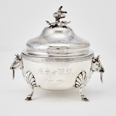 Lot 1124 - American Silver Butter Dish