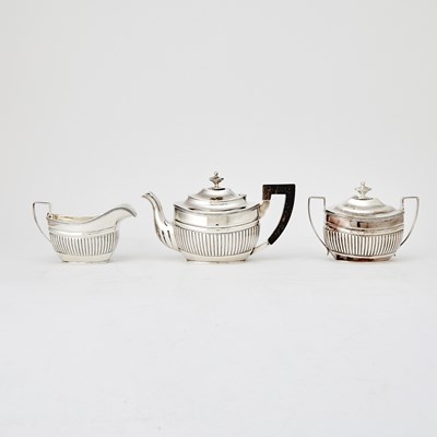 Lot 232 - American Sterling Silver Bachelor's Tea Service