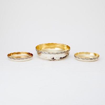 Lot 19 - Suite of Three Dominick and Haff Sterling Silver Bowls