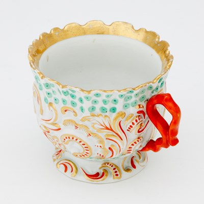 Lot 567 - Continental Porcelain Cup and Saucer