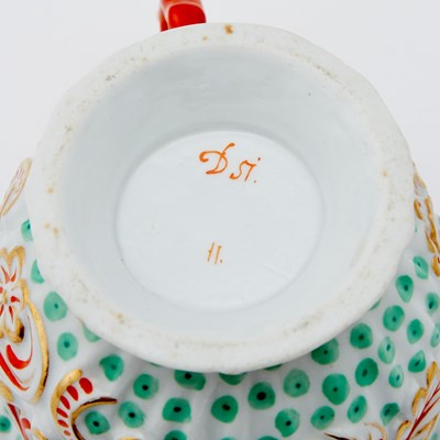 Lot 567 - Continental Porcelain Cup and Saucer