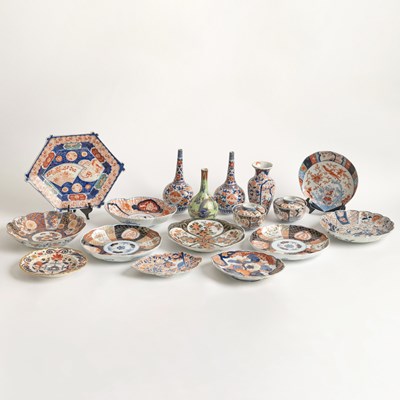 Lot 37 - Group of Imari Porcelain Articles