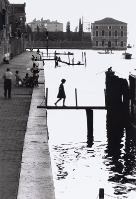 Lot 224 - Willy Ronis Venice, Fondamente Nuvo, 1959