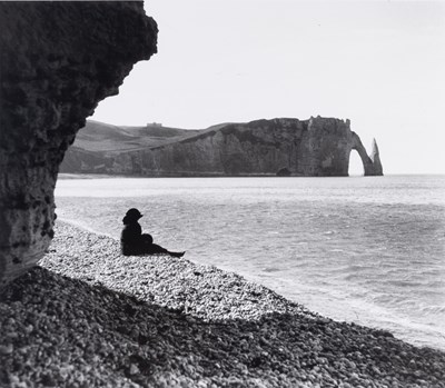 Lot 211 - Jacques-Henri Lartigue figure on beach