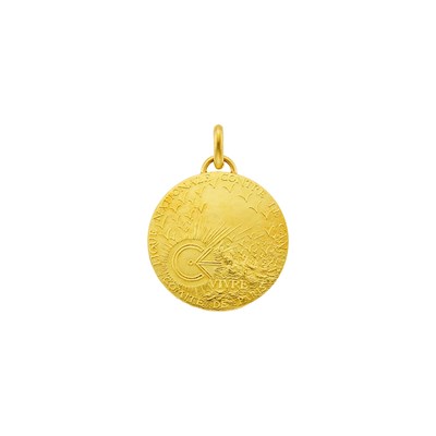 Lot 2364 - Monnaie de Paris Gold 'Vaincre' Pendant